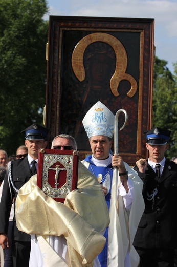 Powitanie ikony MB Częstochowskiej w Boczkach