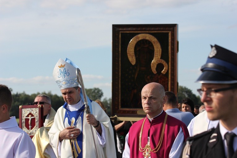 Powitanie ikony MB Częstochowskiej w Boczkach