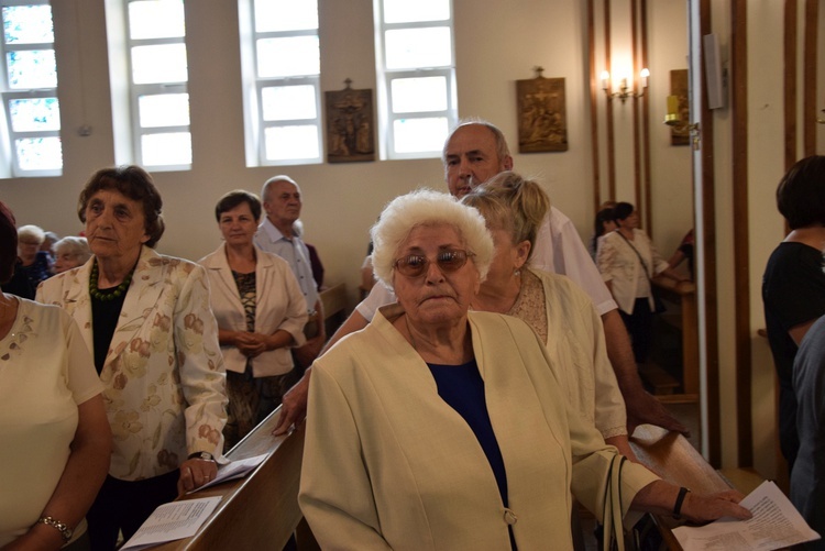 Powitanie ikony MB Częstochowskiej w parafii MB Nieustającej Pomocy w Łowiczu