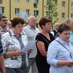 Powitanie ikony MB Częstochowskiej w parafii MB Nieustającej Pomocy w Łowiczu