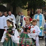 Powitanie ikony MB Częstochowskiej w katedrze łowickiej