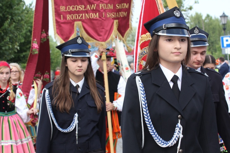 Powitanie ikony MB Częstochowskiej w katedrze łowickiej