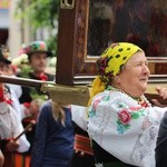 Powitanie ikony MB Częstochowskiej w katedrze łowickiej