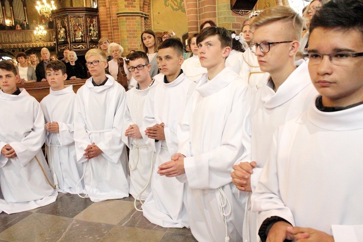 Służba liturgiczna ołtarza w Gietrzwałdzie