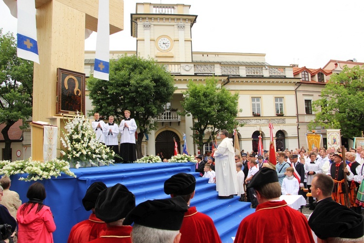 Pożegnanie ikony MB Częstochowskiej w diecezji łowickiej cz. I