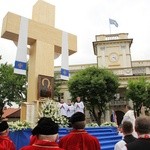 Pożegnanie ikony MB Częstochowskiej w diecezji łowickiej cz. I