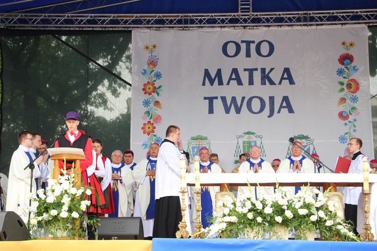 Pożegnanie ikony MB Częstochowskiej w diecezji łowickiej cz. I