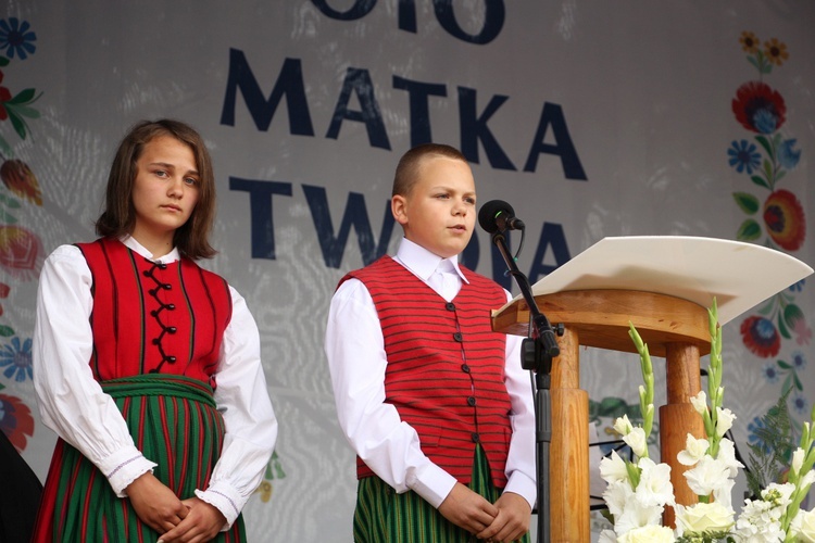 Pożegnanie ikony MB Częstochowskiej w diecezji łowickiej cz. I