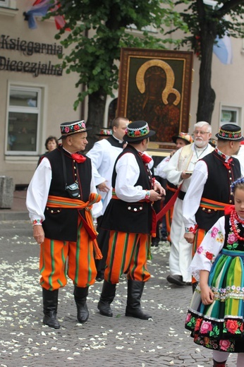 Pożegnanie ikony MB Częstochowskiej w diecezji łowickiej cz. III