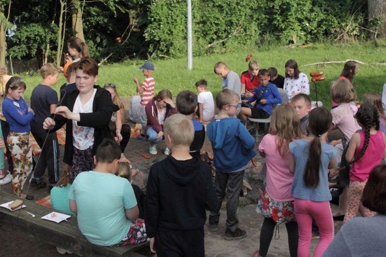 Dzieci z Białorusi w Warzenku