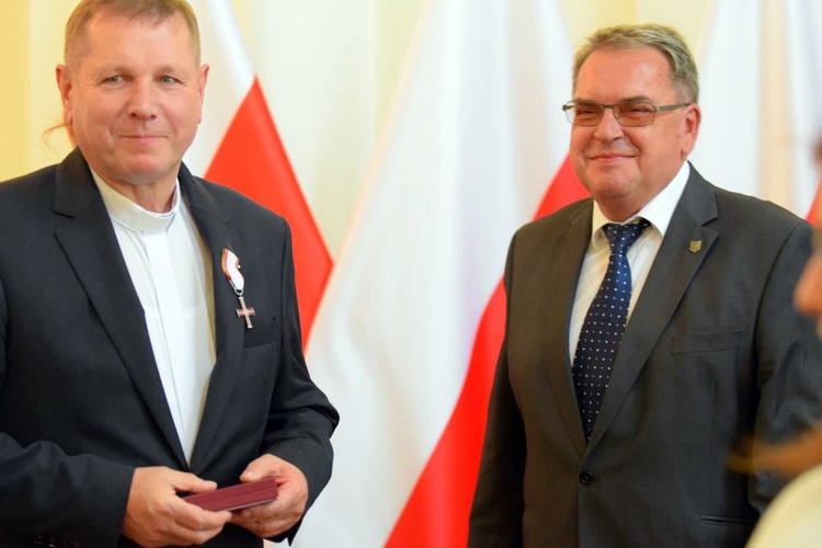 Wręczenie Krzyży Wolności i Solidarności