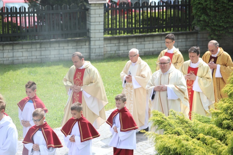 Jubileusz parafii w Kętach-Podlesiu