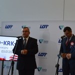 Inauguracja lotów Kraków-Chicago 