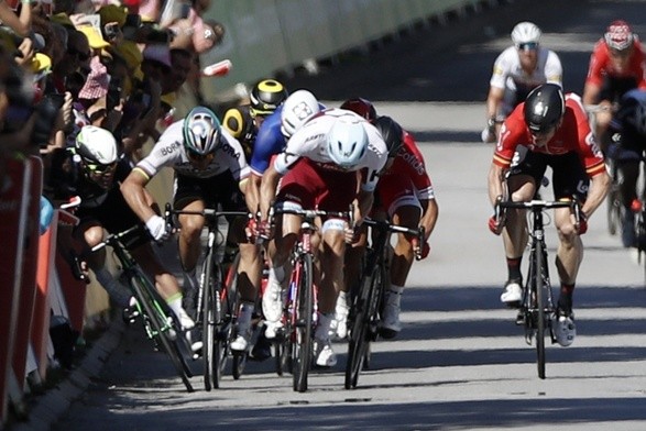 Tour de France - Sagan wykluczony z wyścigu