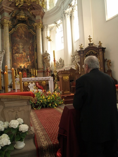 Kardynał Meisner u św. Jadwigi