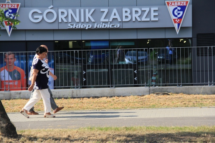 Poświęcenie stadionu Górnika Zabrze