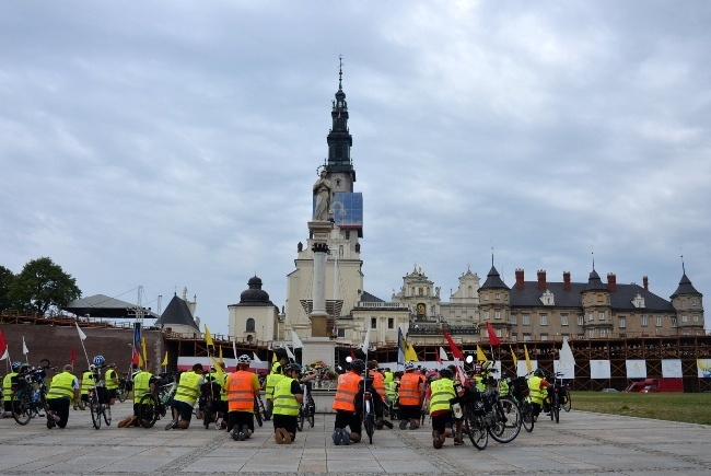 Rowerowa pielgrzymka z Radomia na Jasną Górę