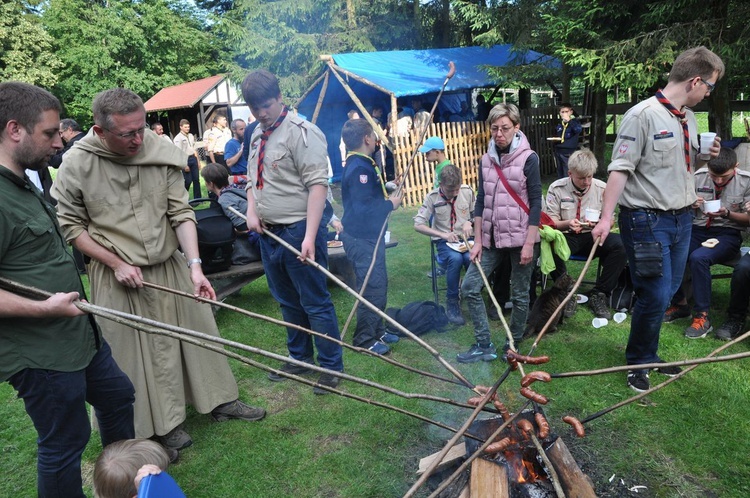 Piknik u benedyktynów w Starym Krakowie