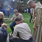 Piknik u benedyktynów w Starym Krakowie