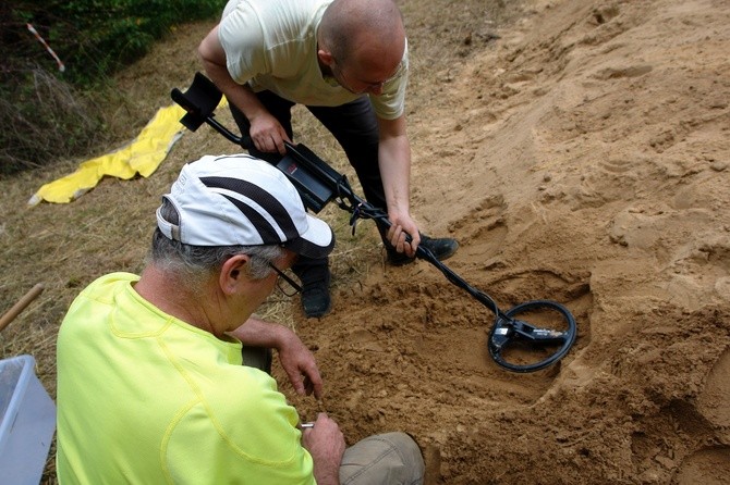 Prace archeologiczne w Czechowicach  