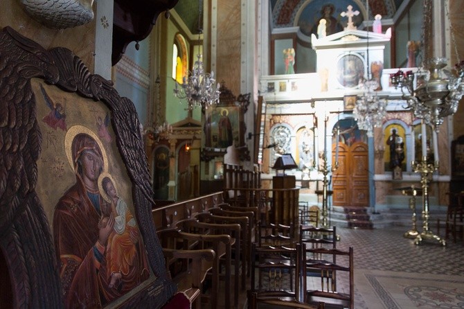 Siros - wyspa po grecku...