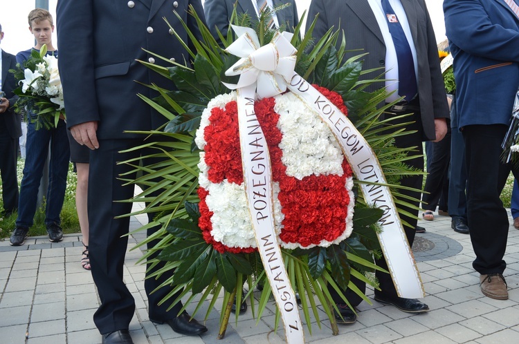 Pożegnanie pilota Roberta Augustynowicza