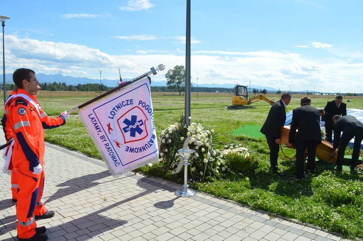 Pożegnanie pilota Roberta Augustynowicza