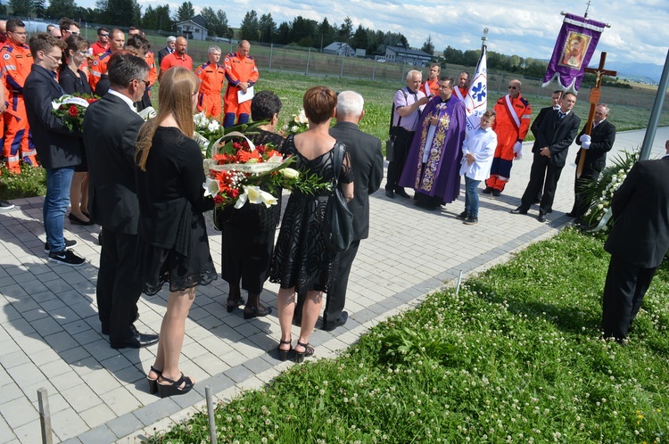 Pożegnanie pilota Roberta Augustynowicza