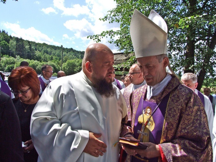 Uroczystości żałobne w Gosprzydowej