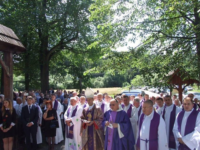 Uroczystości żałobne w Gosprzydowej