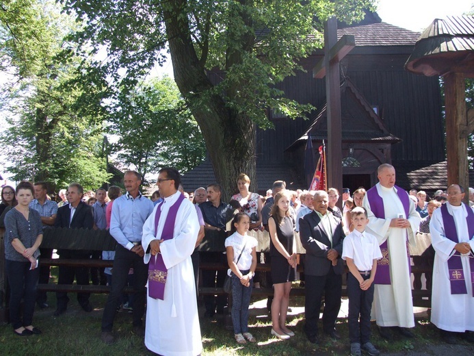 Uroczystości żałobne w Gosprzydowej