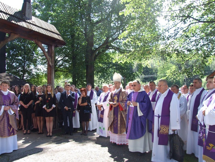 Uroczystości żałobne w Gosprzydowej