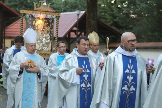 Nabożeństwo fatimskie w Rychwałdzie - 13 lipca 2017