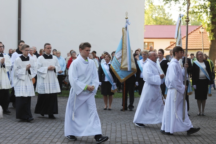 Nabożeństwo fatimskie w Rychwałdzie - 13 lipca 2017