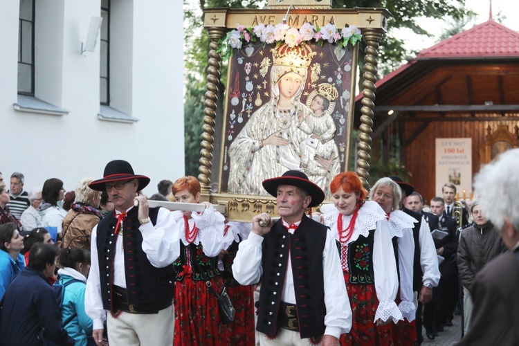 Nabożeństwo fatimskie w Rychwałdzie - 13 lipca 2017