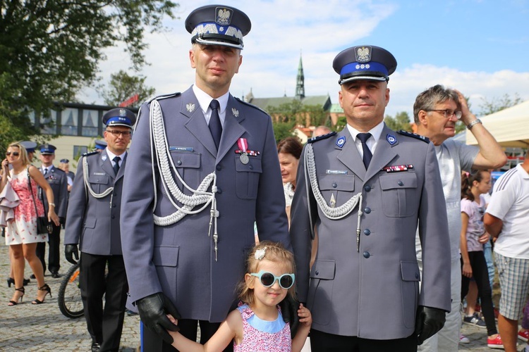 Wojewódzkie święto Policji w Sandomierzu 