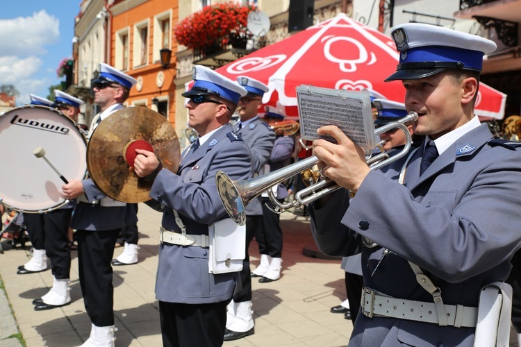 Wojewódzkie święto Policji w Sandomierzu 