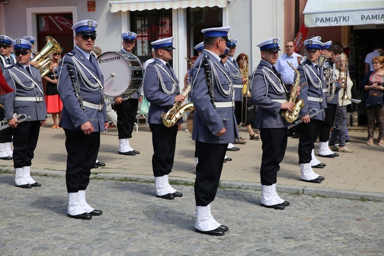 Wojewódzkie święto Policji w Sandomierzu 