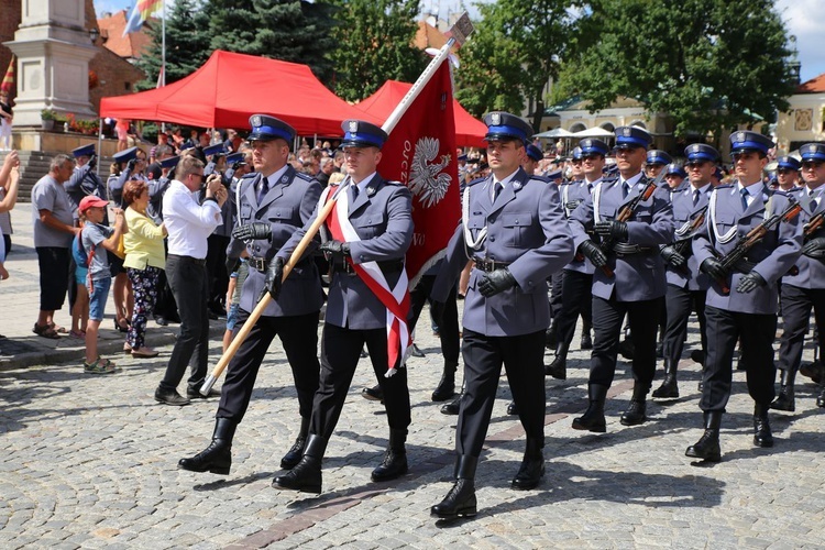 Wojewódzkie święto Policji w Sandomierzu 