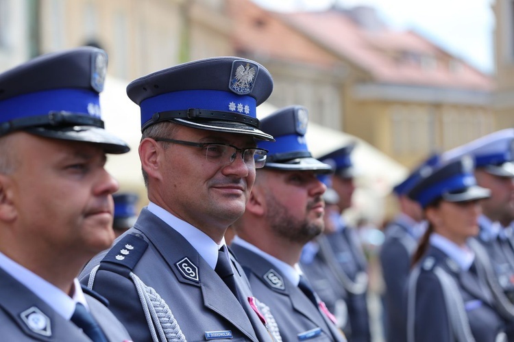 Wojewódzkie święto Policji w Sandomierzu 