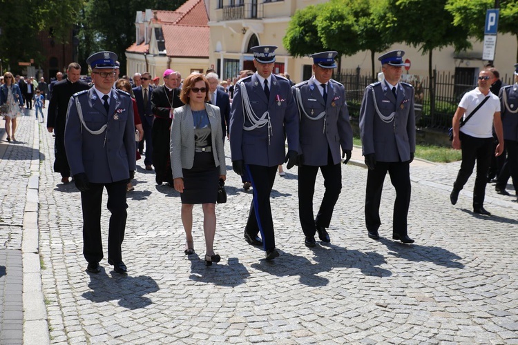 Wojewódzkie święto Policji w Sandomierzu 