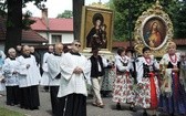 Odpust w Rychwałdzie z monstrancją fatimską