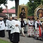 Odpust w Rychwałdzie z monstrancją fatimską