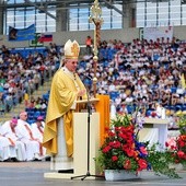 Msza św. odprawiona na stadionie była najważniejszym momentem całego wydarzenia