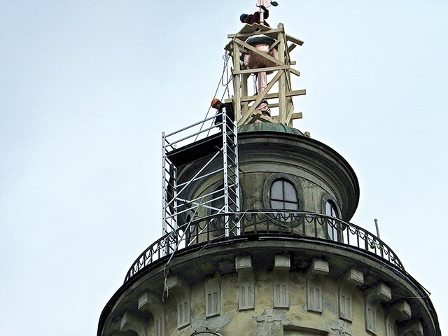 ▲	Wieża będzie dostępna dla turystów od wiosny przyszłego roku.