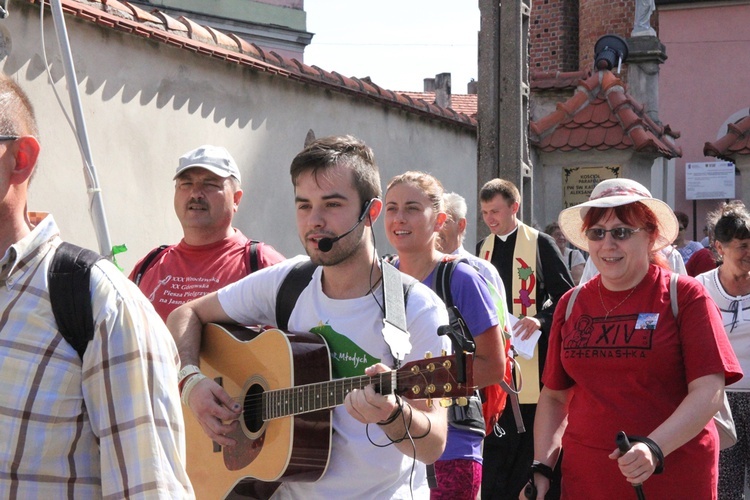 Góra w drodze na Jasną Górę