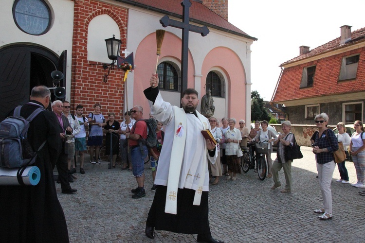 Góra w drodze na Jasną Górę