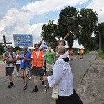 Pielgrzymka Piesza na Jasną Górę - drugi dzień drogi