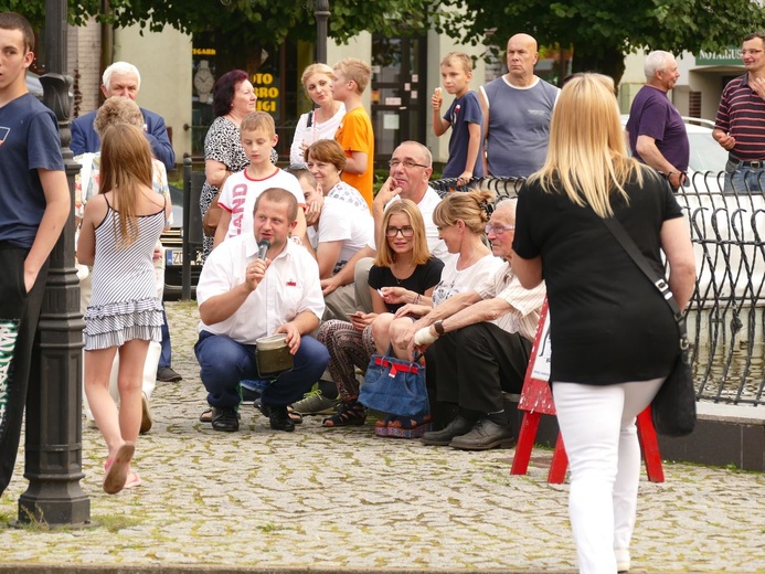 Powstańcza barykada w Czaplinku