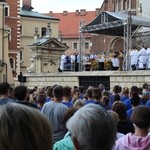 Wyjście Pieszej Pielgrzymki Krakowskiej z Wawelu na Jasną Górę